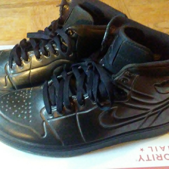 Nike Air Jordan 1 Anodized Black DS sz 10.5 (41482 - Picture 2 of 8
